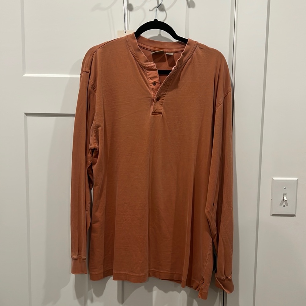 Washed L.L. Bean Henley